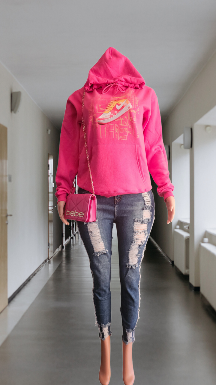 Custom Designed Sneaker Fanatic Hoodie