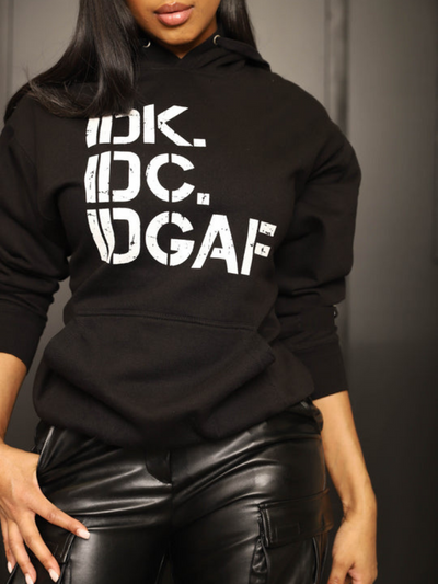 "IDK" Hoodie Sweatshirt