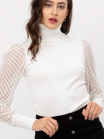 Lexy Sweater - White