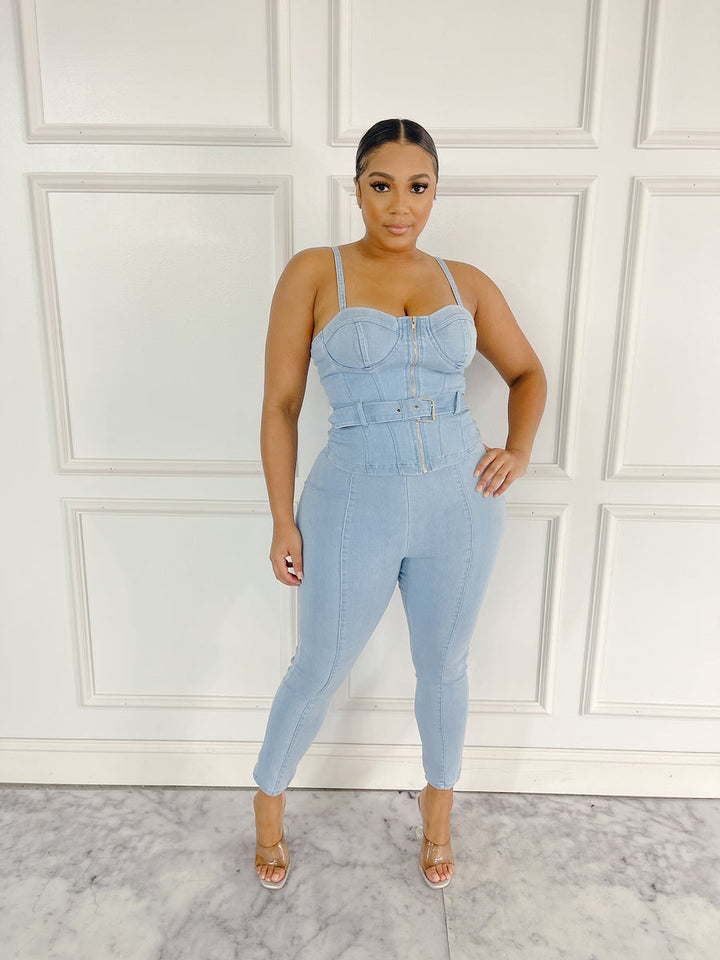 Billie Jean Denim Set