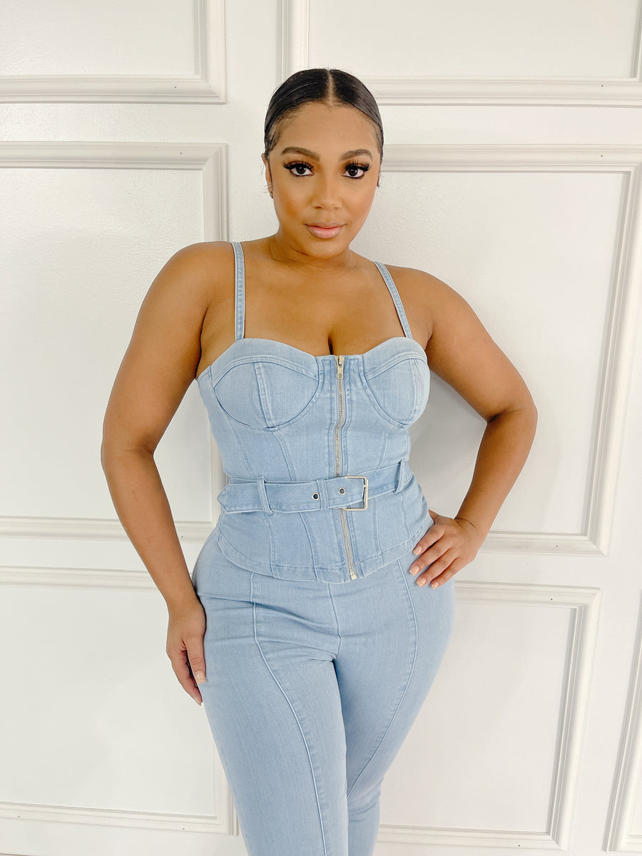 Billie Jean Denim Set