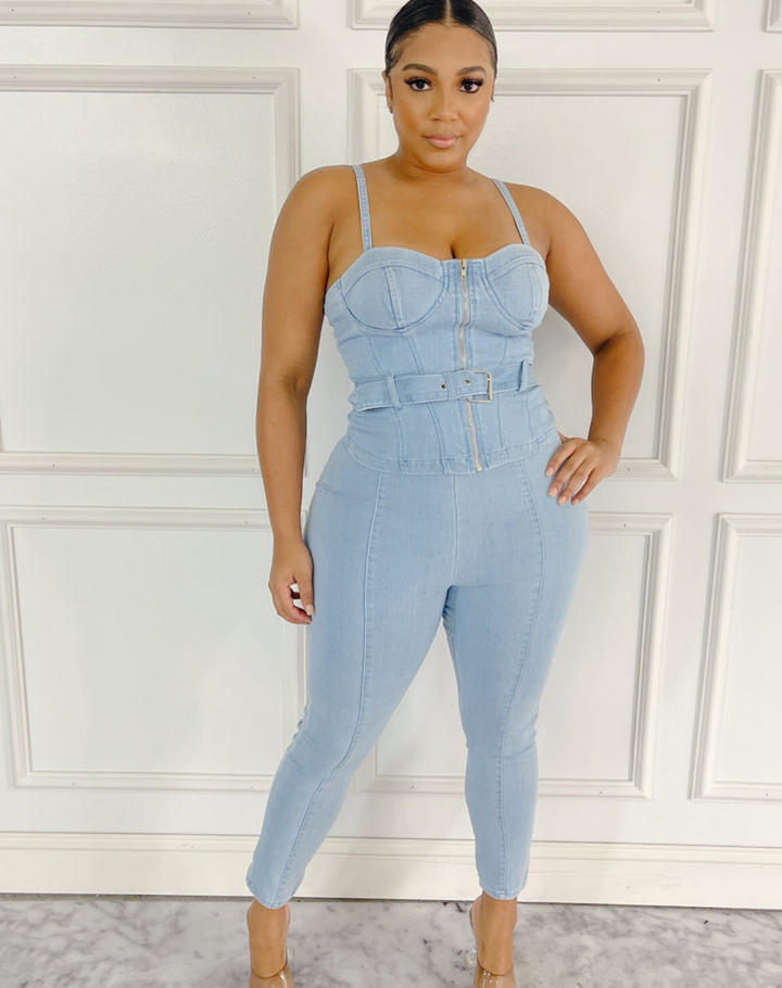 Billie Jean Denim Set
