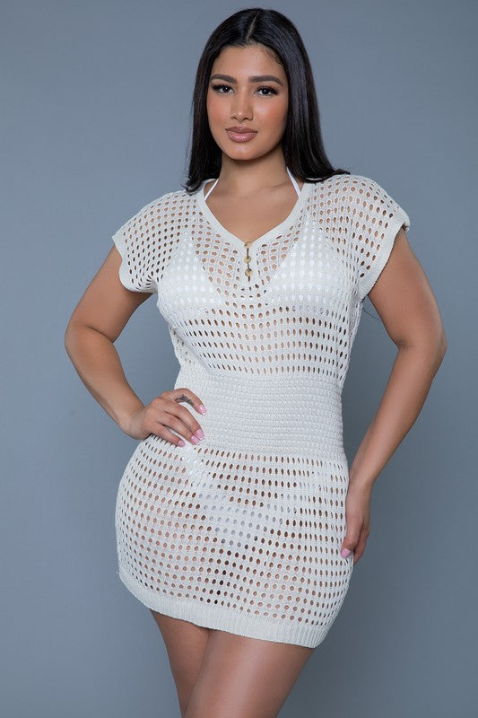 Sophie Crochet Mini Dress